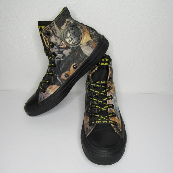 CONVERSE X DC Comics Batman Signal Womens 8 Mens 6